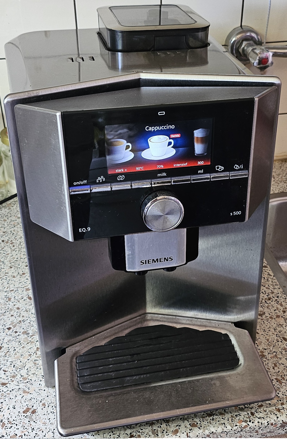 Siemens EQ9 - S500 RVS